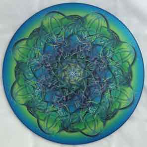 12 INCH ROUND GLASS
TRIVET
TURQUOISE 1