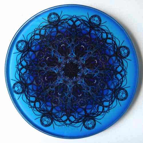 Ceramic Coaster Glossy 4.25x4.25 Inches