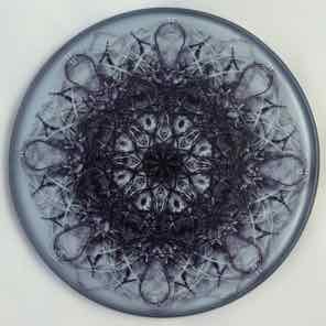 4 INCH
ROUND GLASS COASTERS
SILVER LACE 1